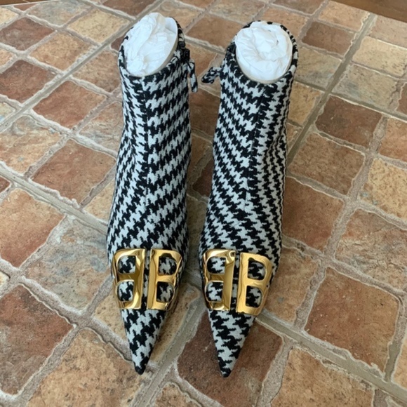 Authentic Balenciaga BB Ankle Boots - Picture 3 of 15